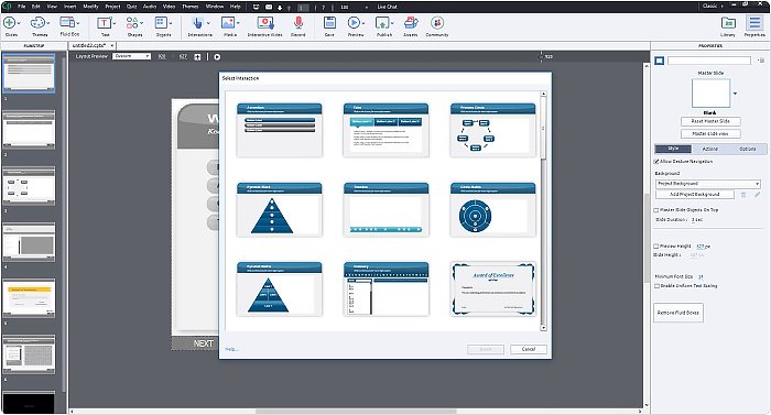 Logiciel e-learning Adobe Captivate Logiciel e-learning Adobe Captivate